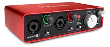 Focusrite-Scarlett 2i2 USB Audio Interface